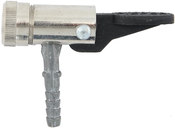 Pieper Auto-Hebelstecker 6 mm silber