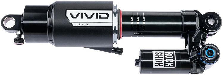 RockShox Federbein Vivid Ultimate DH RC2 225 mm x 75 mm schwarz