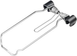 Racktime Federklappe Clamp-it 2.0 silber innen Rohr-Ø 14 mm