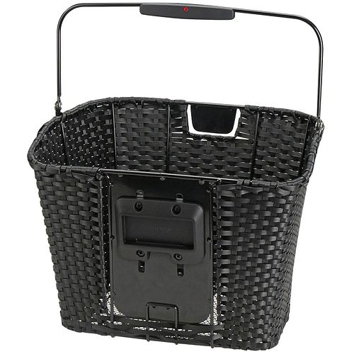KLICKfix Korb Structura schwarz breite Kunststoffbänder
