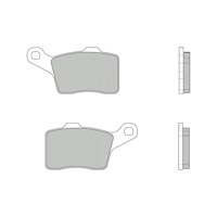 Brembo Bremsbeläge Ski-Doo/Lynx [07BB3590]