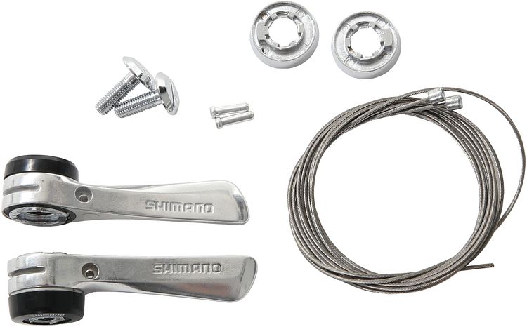 Shimano Unterrohrschalthebel Sora SL-R400 silber für Aluminiumrahmen