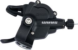 SRAM Daumenschalthebel X-4 3-fach links schwarz