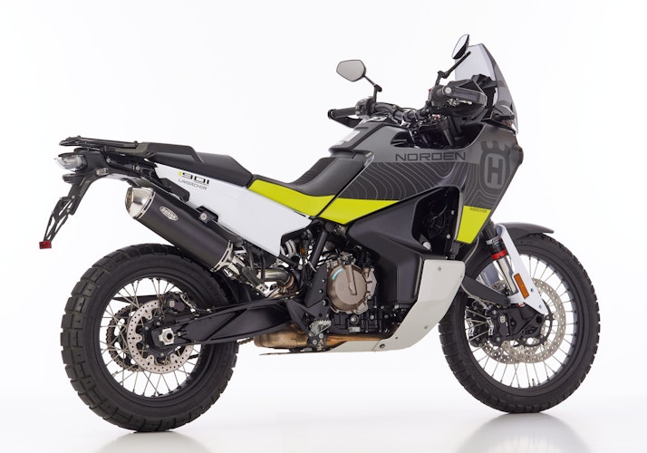 SHARK DSX 5 Slip on Ersatzdämpfer e24 00040G für HUSQVARNA Norden 901