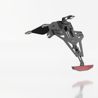 HIGHSIDER pro Kennzeichenhalter Akron-RS Suzuki