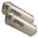 Vorschaubild GPR Endschalldämpfer Yamaha Bt Bulldog 1100 2002/07 Pair EC-Approv. slip-on exhaust Satinox 