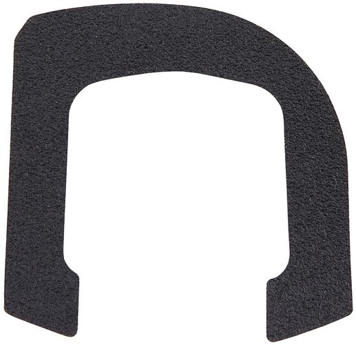 ErgoTec Sandpapier Pedale EP-S schwarz