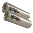 Vorschaubild GPR Endschalldämpfer Kawasaki Z 1000 Sx 2011/16 e3 Pair Racing slip-on exhaust M3 Inox 