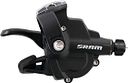 Vorschaubild SRAM Daumenschalthebel X-4 8-fach rechts schwarz