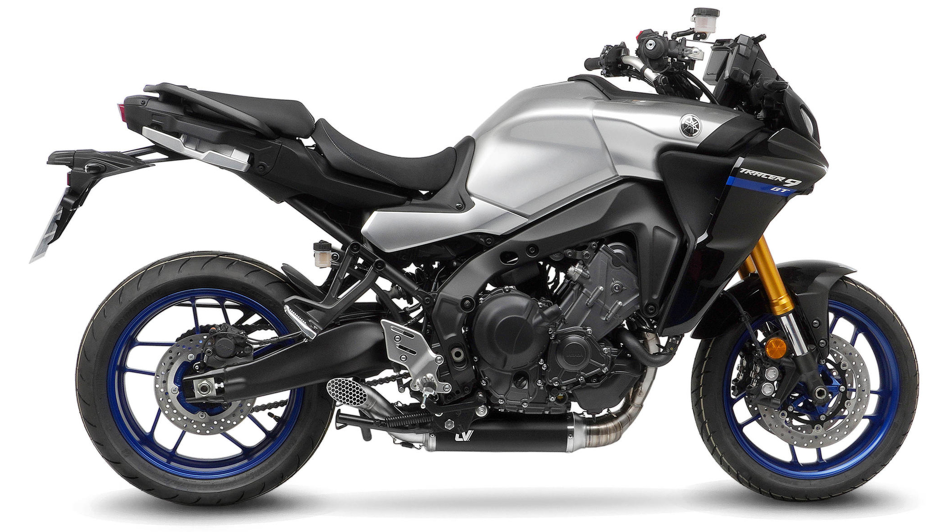 LeoVince Komplettanlage Edelstahl SBK LV RACE für YAMAHA TRACER 9/GT mit Katalysator