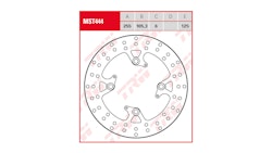 TRW Bremsscheibe MST444