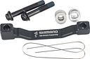 Vorschaubild Shimano Scheibenbremsadapter Post Mount 203 mm hinten schwarz