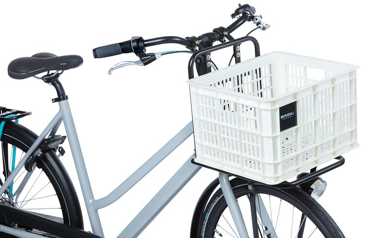 Basil Crate M Korb weiß