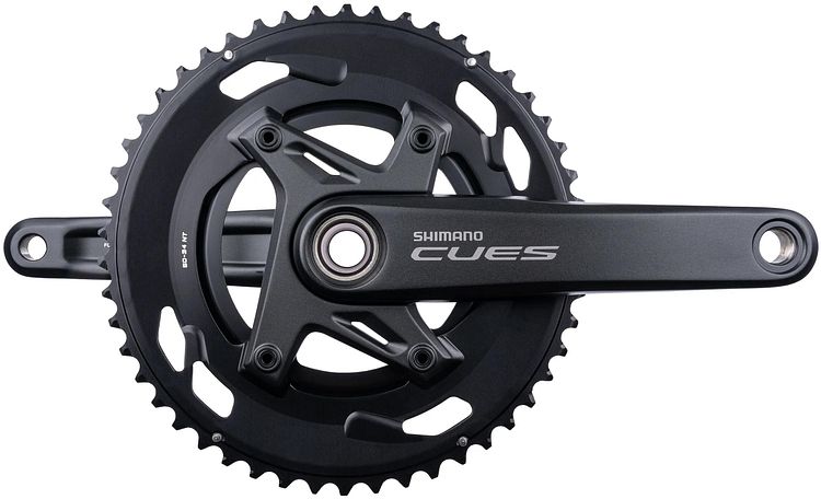 Shimano Kettenradgarnitur CUES FC-U6030-2 34/50 Zähne 170 mm schwarz