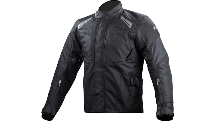 LS2 Phase Jacke Schwarz Herren Gr.m