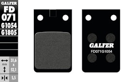 Galfer Bremsbelag FD071