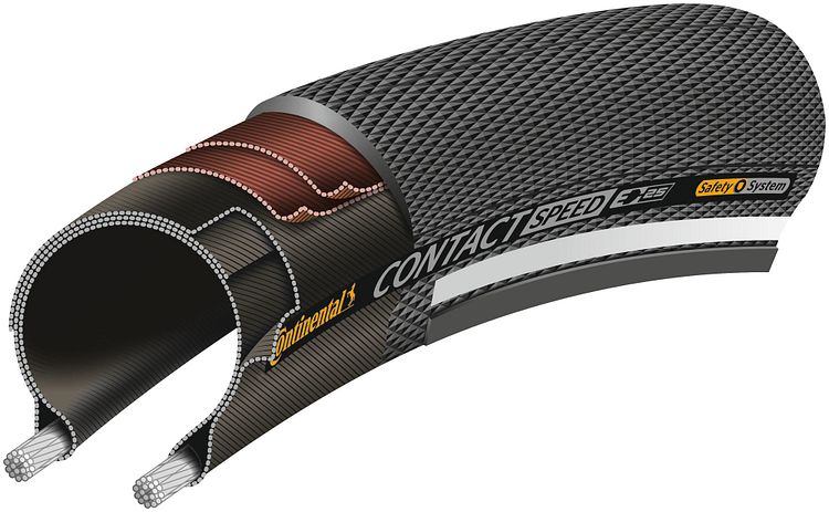Continental Contact Speed Reifen 27,5 × 1,25" schwarz