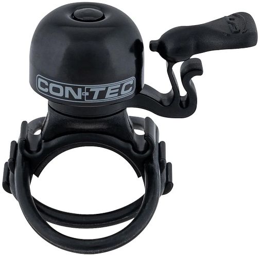 CONTEC Miniglocke Mini Bing 23 mm schwarz/grau