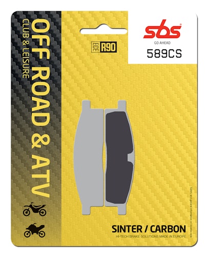 SBS Bremsbelag 589CS Offroad Carbon