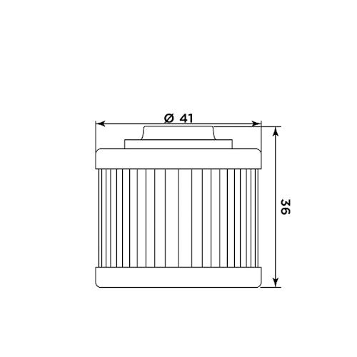 MIW Ölfilter P5011 Papierfilter (OEM-Qualität)