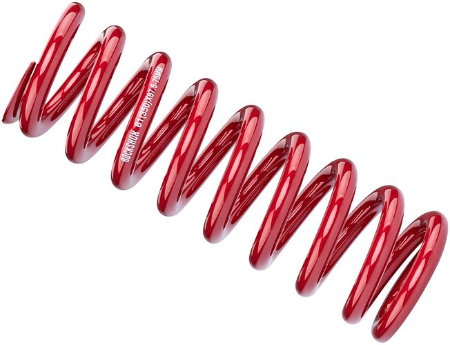 RockShox Feder 174 mm 350 lb rot