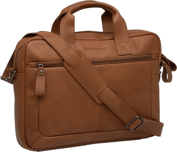 New Looxs Schultertasche Leather Luko cognac