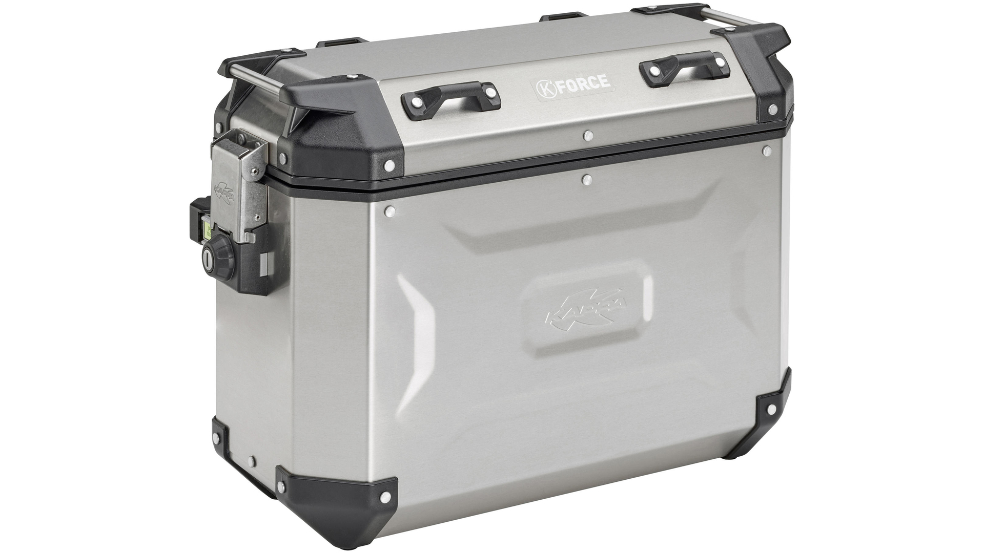 Kappa Seitenkoffer KFR37 K-Force Links Silber