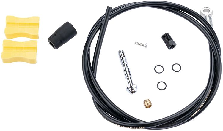 Shimano Bremsleitung SM-BH90-SBM 1000 mm schwarz Hochdruckleitung für hydraulische Scheibenbremsen