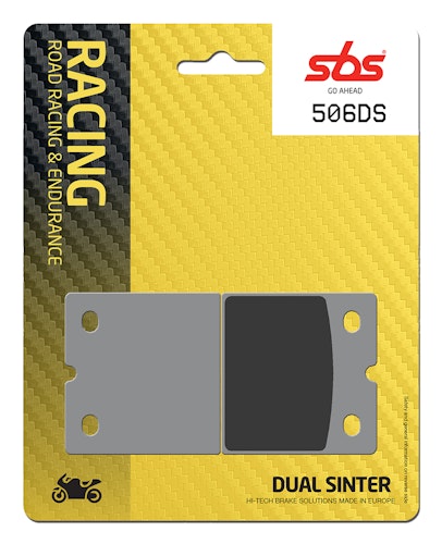 SBS Bremsbelag 506DS-1 Road Racing Endurance (Giftiger Biss)