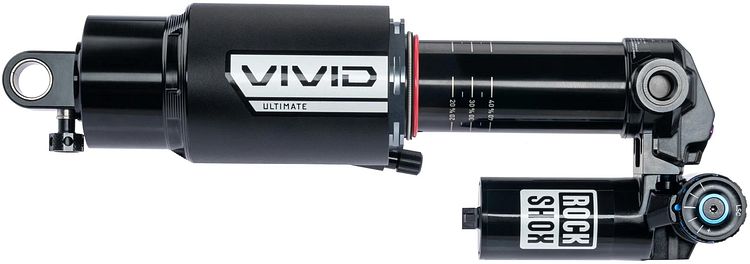 RockShox Federbein Vivid Ultimate DH RC2 225 mm schwarz Body Trunnion