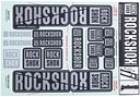 Vorschaubild RockShox Dekor Set 35 mm Dual Crown schwarz,grau