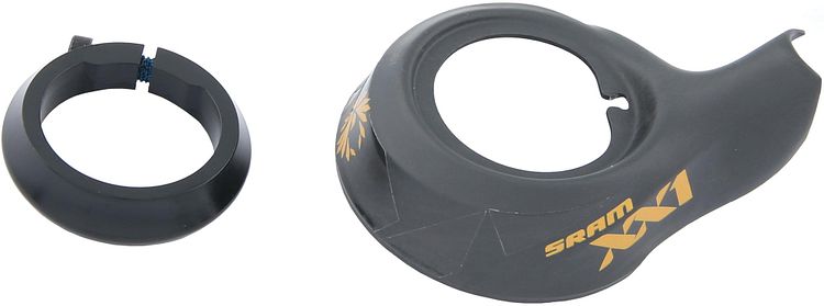 SRAM Abdeckung XX1 Eagle für Klemmschelle gold