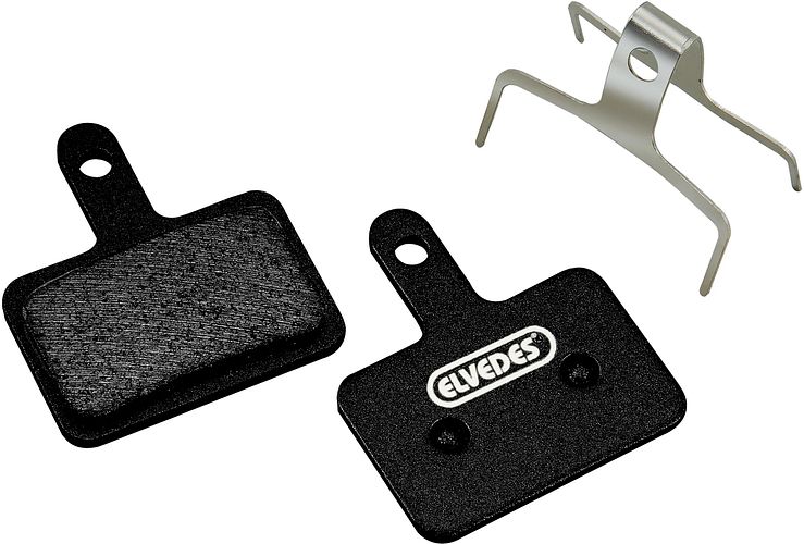 Elvedes Scheibenbremsbelag Shimano Tektro RST C607 Auriga (Pro-(E-)Comp) Geeignet für alle Bedingungen, optimal für E-Räder