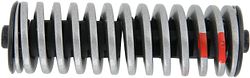 by,schulz Federelement LT 90 mm schwarz,grau rot, soft (45-65 kg)