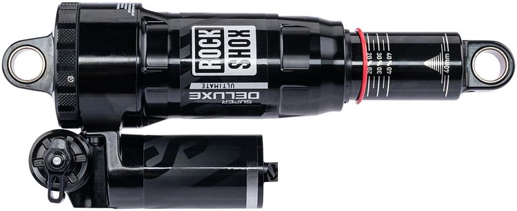 RockShox Federbein Super Deluxe Ultimate RC2T 190 mm schwarz
