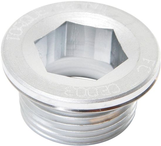 Campagnolo Kurbelschraube M14 silber