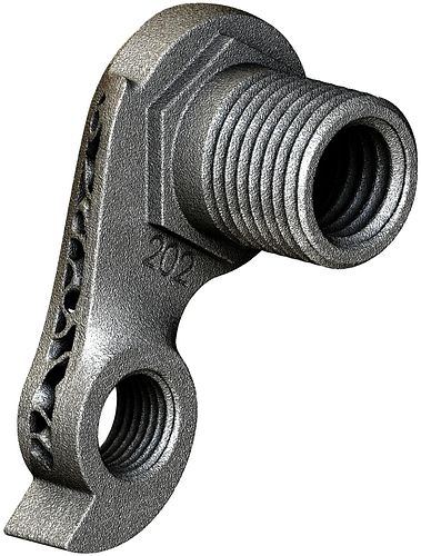 Silca Schaltauge Titanium Cervelo silber