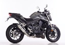 Vorschaubild HURRIC SLIP-ON Schalldämpfer Supersport Aluminium poliert für HONDA CB750 Hornet