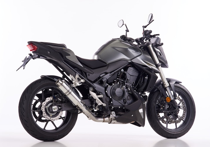 HURRIC SLIP-ON Schalldämpfer Supersport Aluminium poliert für HONDA CB750 Hornet