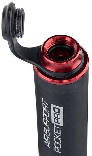 CONTEC Minipumpe Air Support Pocket Pro Gauge schwarz
