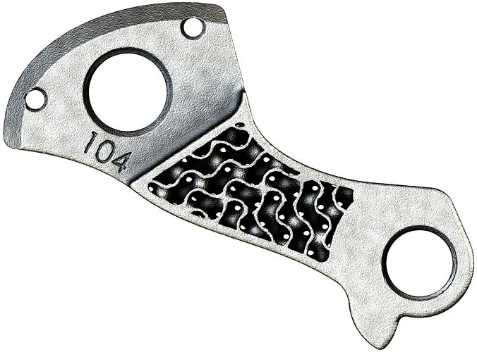 Silca Schaltauge Shimano DM Giant silber