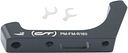 Vorschaubild CONTEC Scheibenbremsadapter CDA-PM-FM 160 mm schwarz PM Bremse - FM Rahmen, hinten