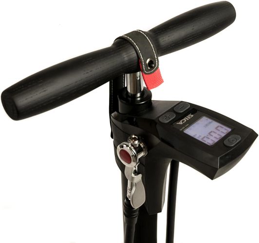 Silca Super Pista Digital Standpumpe schwarz