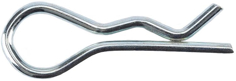 Pletscher Sicherungsstift 3-Punkt-Adapter silber