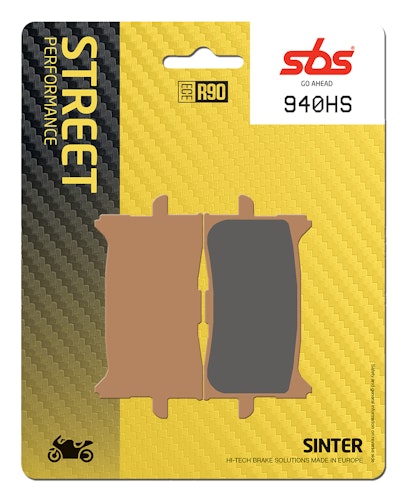 SBS Bremsbelag 940HS Street Sinter