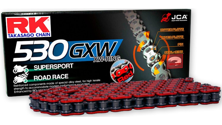 RK Kette 530GXW, 114 Glieder