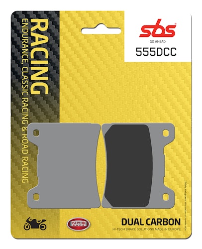 SBS Bremsbelag 555DCC Road Racing Classic Dual Carbon