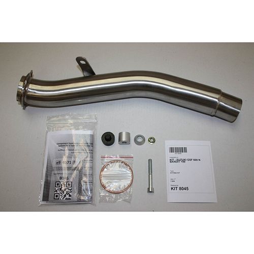 IXIL Hexoval Evolution Edelstahl gebuerstet Suzuki GSF 600 Bandit