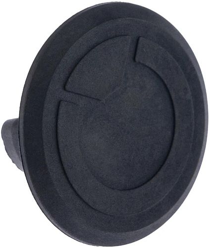 by,schulz Abdeckkappe Top Cap Rubber schwarz