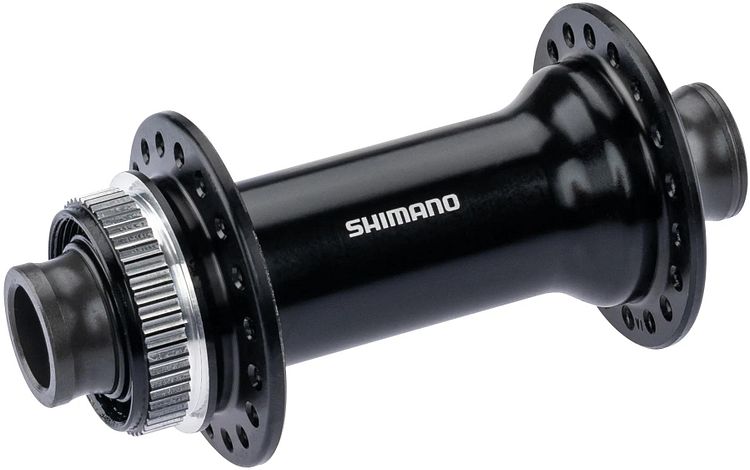 Shimano Vorderradnabe HB-TC500 36 Loch schwarz 110 mm, 15 mm Steckachse